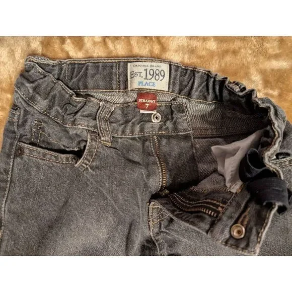 Boys Children's Place Bundle, Two Rock-N-Roll Lightweight Long sleeve T-Shirts w - Picture 6 of 10